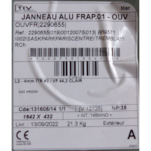 Fenêtre aluminium