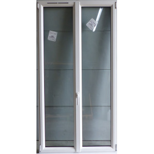 Fenêtre aluminium blanc/antharcite