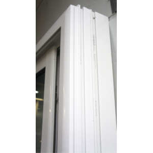 Baie vitrée pvc blanc