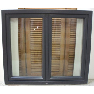 Porte PVC Chêne Clair & Blanc H216xL87 Poussant Gauche | AB010