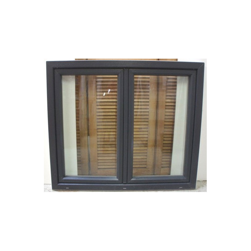 Porte PVC Chêne Clair & Blanc H216xL87 Poussant Gauche | AB010
