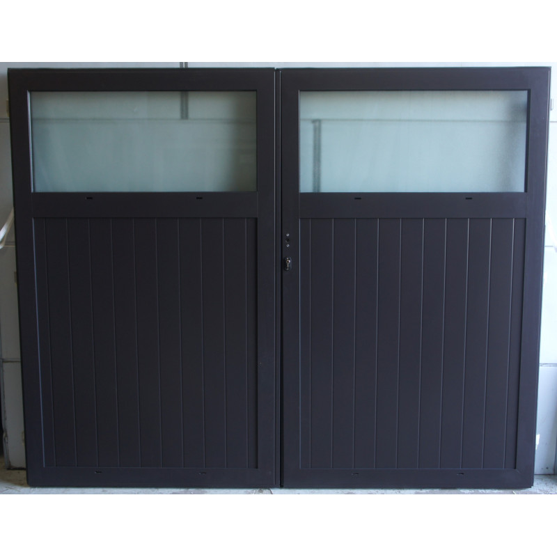 double porte aluminium
