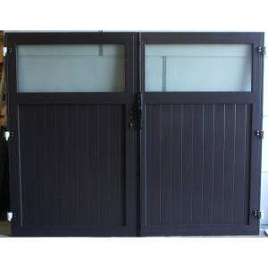 double porte aluminium
