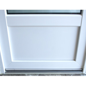 porte pvc avec imposte