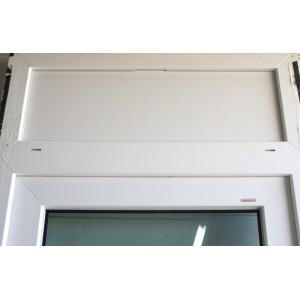 porte pvc avec imposte