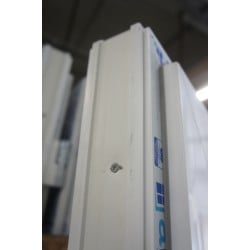 Porte-Fenêtre PVC Blanc 2 Vantaux H218xL146 cm | Neuf