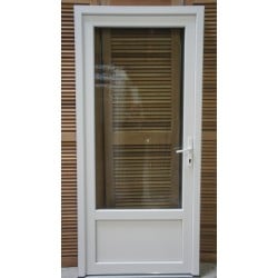 Porte 1 Ouvrant H208 x L96 cm | Double Vitrage | Réf MTU022