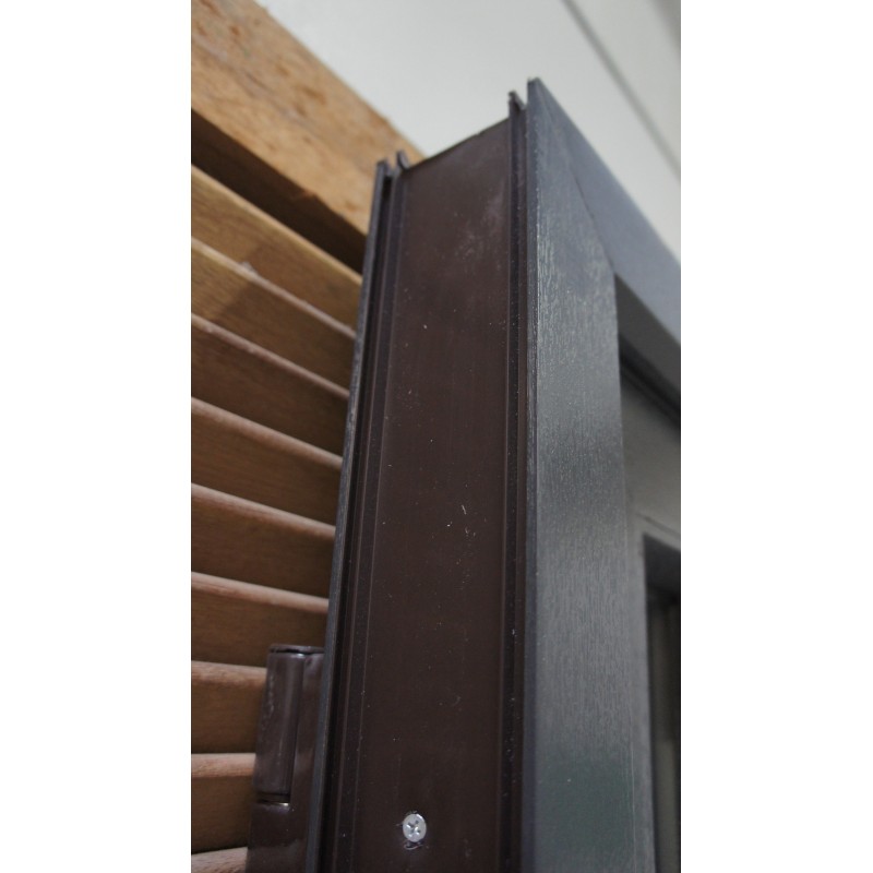 Portes d'entrées destockage, pas cher, discount porte pvc tierce anthracite, 575,00 €