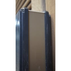 Châssis Fixe PVC Anthracite 166x68 cm - Référence MTU072