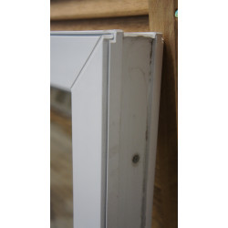 Châssis Fixe PVC Blanc H68 x L166 cm | Double Vitrage