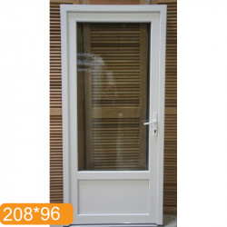 Porte 1 Ouvrant H208 x L96 cm | Double Vitrage | Réf MTU022