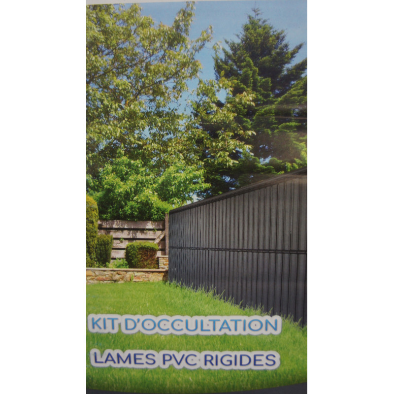 brise vue lattes pvc 1.53M
