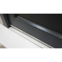 Porte-fenêtres pvc anthracite | soubassement