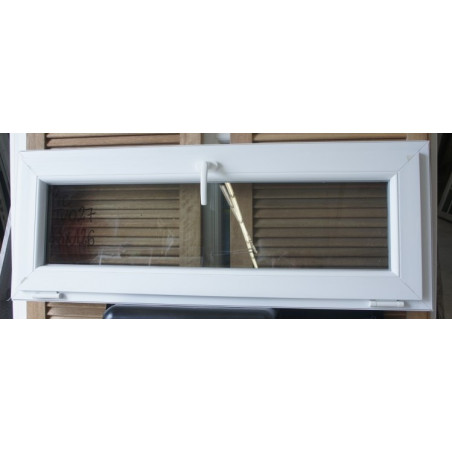 Châssis Abattant PVC H48 x L126 cm Haute Isolation Fin de Chantier — free download