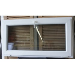 Châssis Abattant PVC Blanc H68 x L126 cm | Fin de Chantier