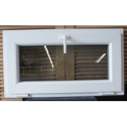 Châssis Abattant PVC Blanc H48 x L86 cm | Fin de Chantier