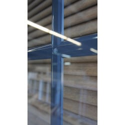 Porte d'Entrée PVC Anthracite 210x105 cm - VOB980