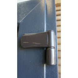 Porte d'Entrée PVC Anthracite 198x90 cm - VOB991