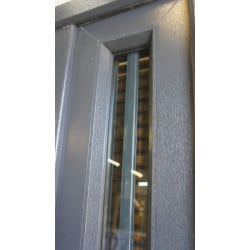 Porte PVC Anthracite Tiercée 210x125 cm - VOB990