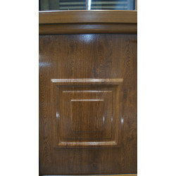 Porte Fermière PVC Chêne Doré 208x96 cm - MTU403