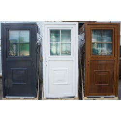 Porte Fermière PVC Anthracite 208x96 cm - MTU410