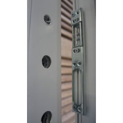 Porte PVC Vitrée avec Soubassement H210 x L105 | Fin de Chantier
