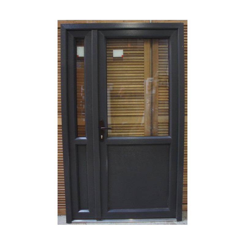 porte pvc tierce anthracite