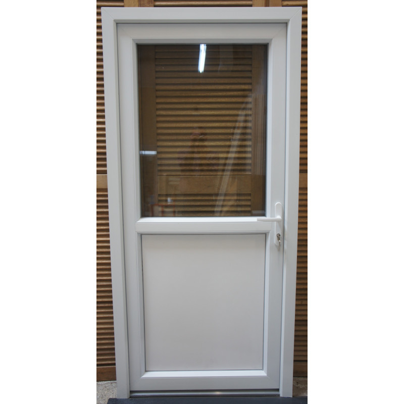 porte pvc blanc