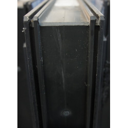 Fenêtre Coulissante PVC Anthracite RAL 7016 | H98 x L126 cm