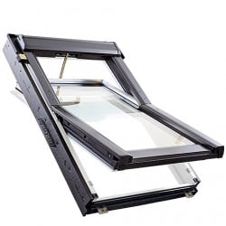 RotoQ Fenêtre de Toit Rotation Bois 78x118 cm Q-4