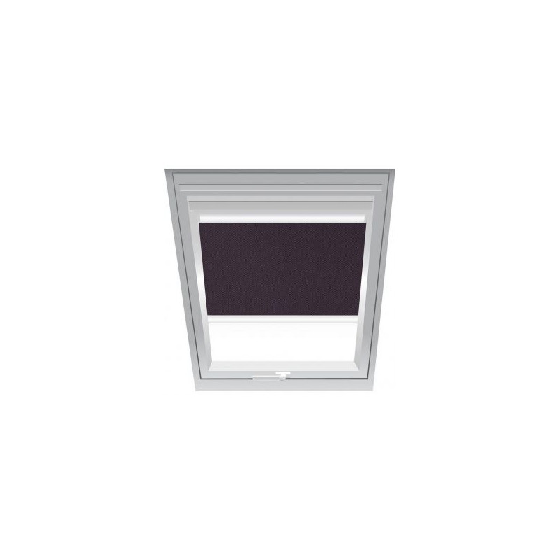 Store Occultant Roto zrv Brun - Rail aluminium I Fin de chantier