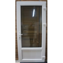 Porte 1 Ouvrant H208 x L96 cm | Double Vitrage | Réf MTU022