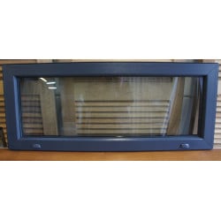 Imposte PVC Anthracite pour Porte & Fenêtre | H40 x L125 cm