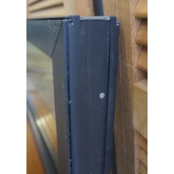 Imposte PVC Anthracite pour Porte & Fenêtre | H40 x L125 cm