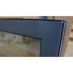 Imposte PVC Anthracite pour Porte & Fenêtre | H40 x L125 cm