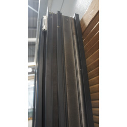 Fenêtre Alu Anthracite 2 Vantaux H225 x L144 cm - LK013