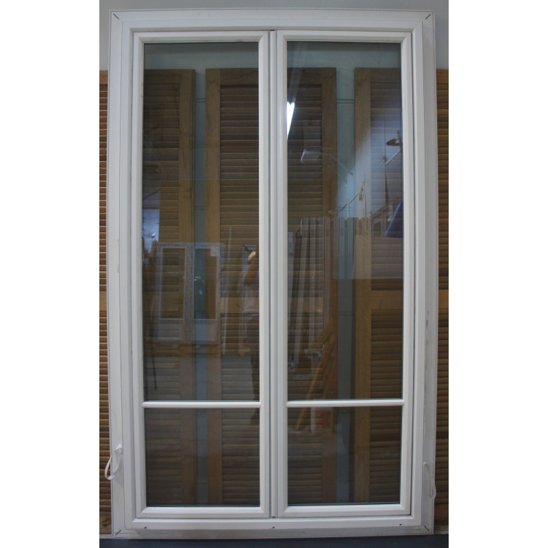 Fenêtre pvc blanc 2 vantaux oscillo-battante