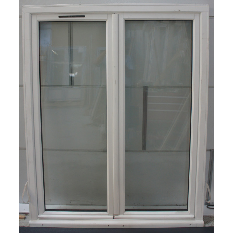 Fenêtre Bois Blanc 2 Vantaux H160 x L128 cm - LK117