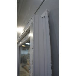 Fenêtre PVC Blanc 2 Vantaux H188 x L124 cm - M188124