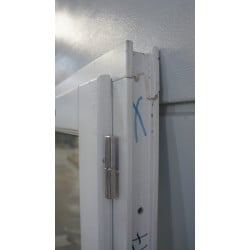 Fenêtre Bois Laqué Blanc 2 Vantaux 162x118 | Réf LK127