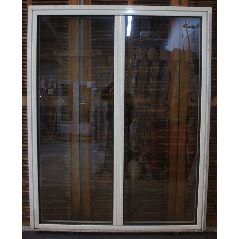 Porte-Fenêtre Aluminium 2 Vantaux H188 x L146 cm | LK134