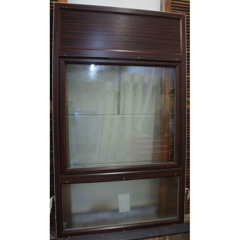 fenêtre pvc acajou et blanc fenêtre pvc acajou et blanc