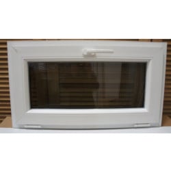 Châssis Abattant PVC Blanc H48 x L66 cm | Fin de Chantier