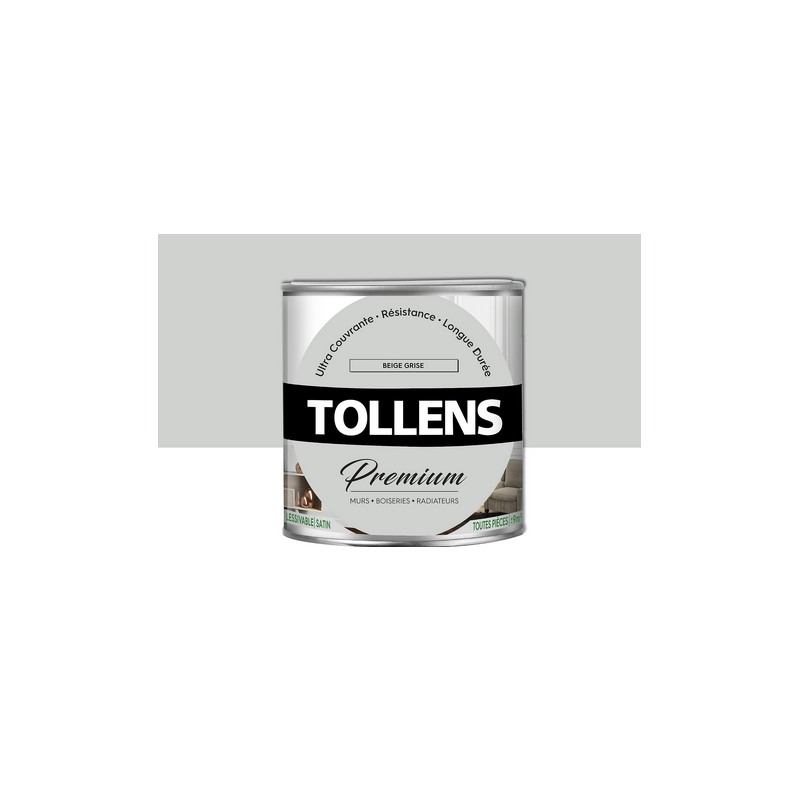 Peinture Murs & Boiseries Beige Satin 750ml Tollens — TO007