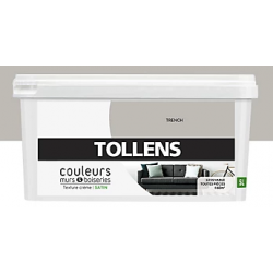 Peinture Trench Satin 5L Murs & Boiseries - Tollens