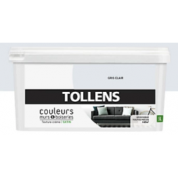 Peinture Gris Clair Satin 5L Tollens — Murs & Boiseries