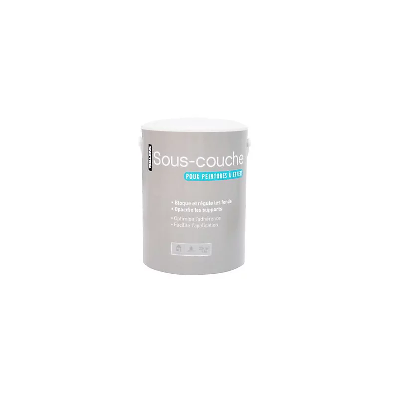 Sous couche blanche mat 5kg TOLLENS