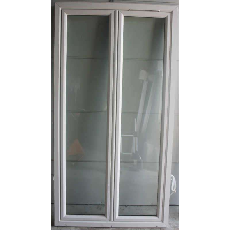 Fenêtre PVC Blanc 2 Vantaux H200 x L105 cm - LKD051