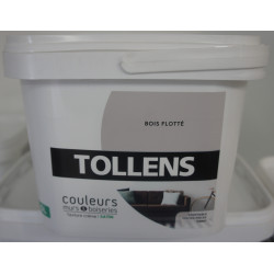 Peinture Bois Flotté Satin 5L Murs & Boiseries - Tollens