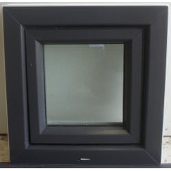 Châssis Abattant PVC Anthracite/Blanc 48x46 cm | Ref MTU761